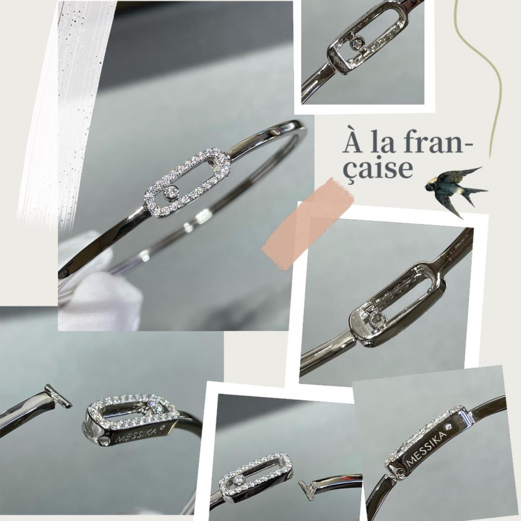 Move Uno pavé flex bangle medium