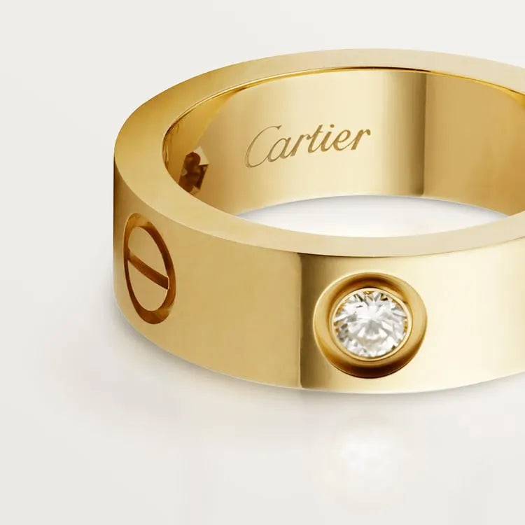 LOVE RING, 3 DIAMONDS