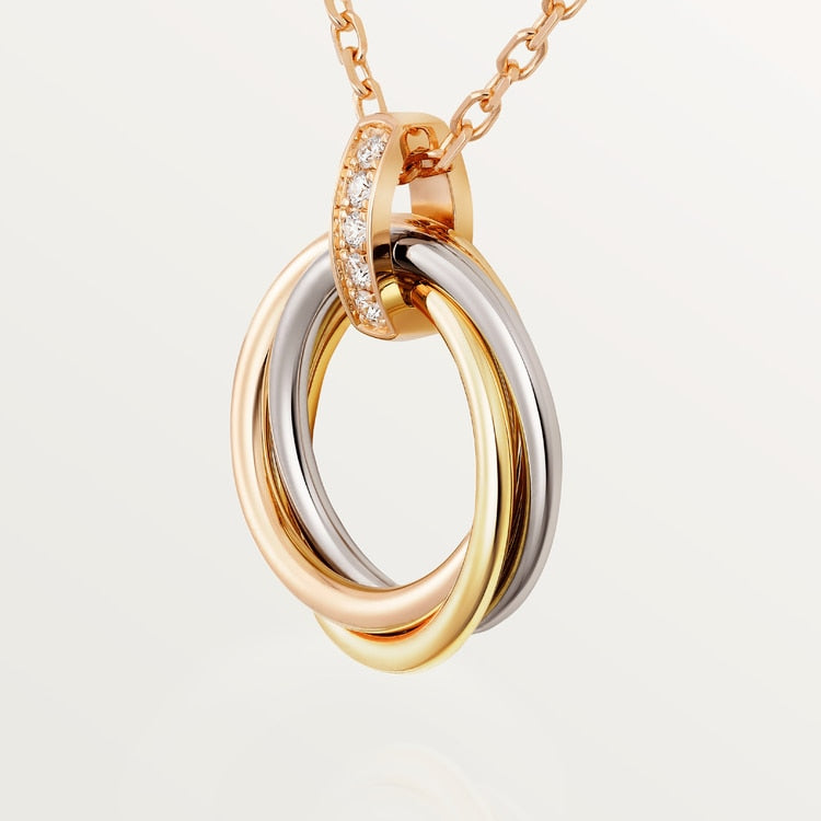 CARTIER TRINITY NECKLACE