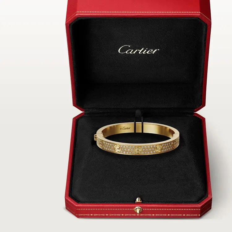 LOVE BRACELET, DIAMOND-PAVED [Best Selling]