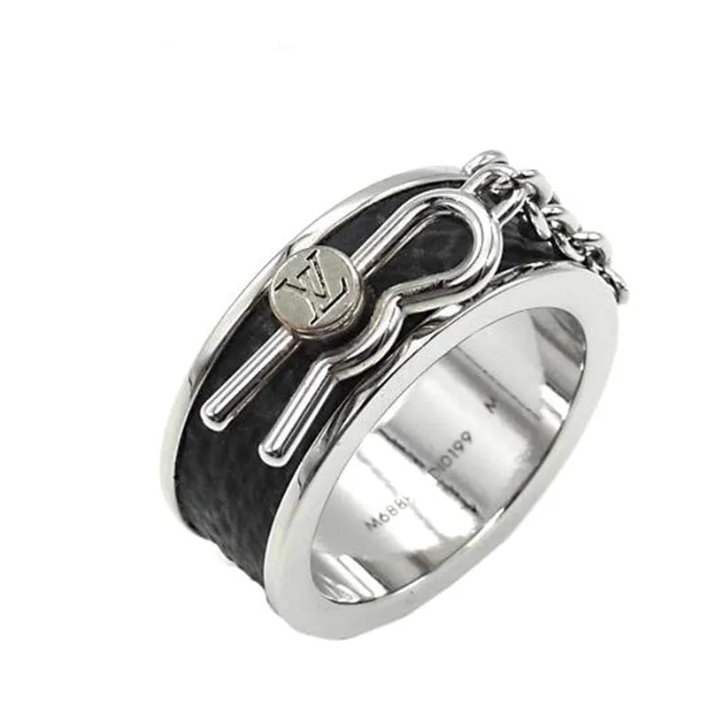 LOUIS VUITTON バーグ ピンロック モノグラムエクリプス 指輪M68880