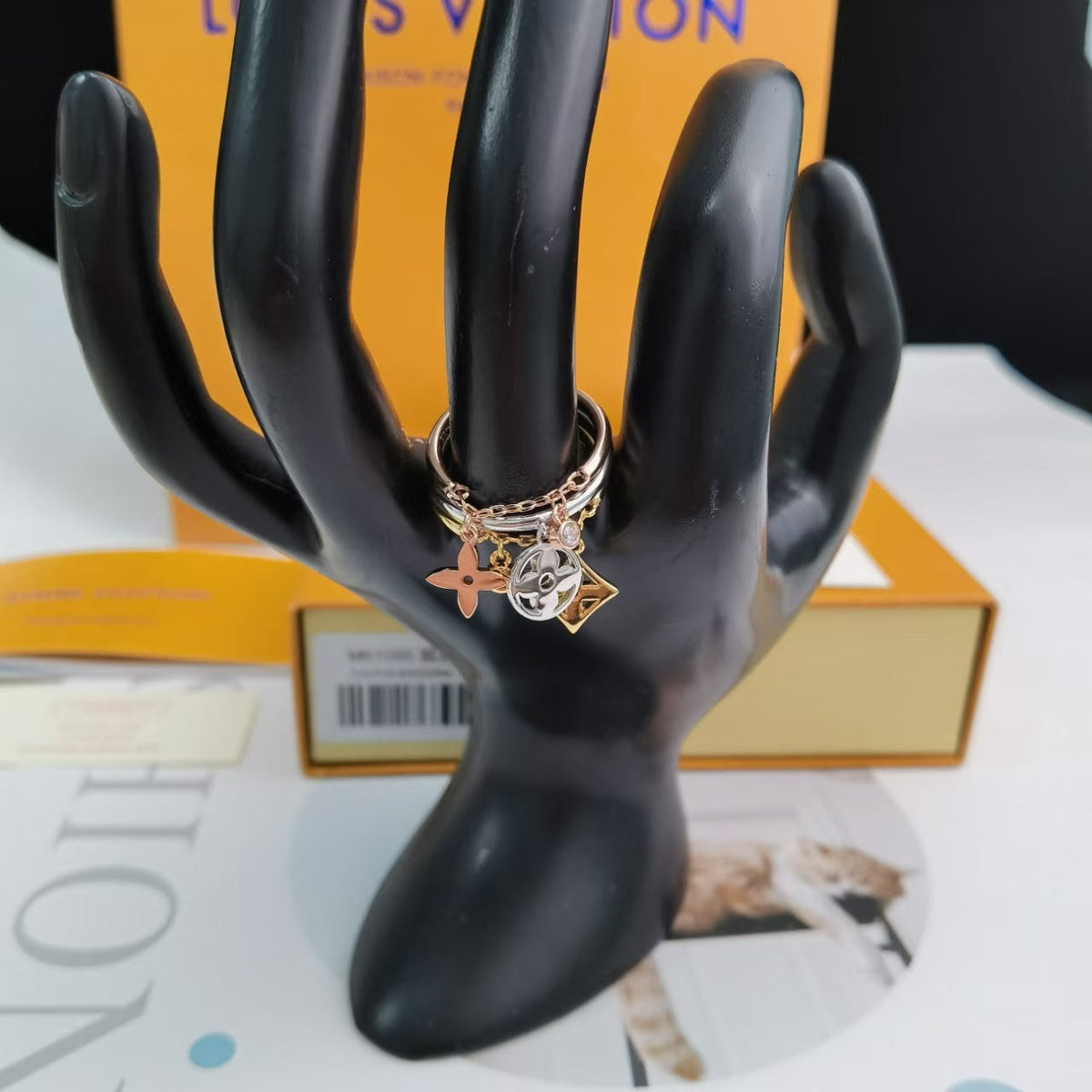 3-Ring Stacked Band Ring
