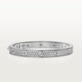 LOVE BRACELET, DIAMOND-PAVED
