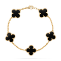 Vintage Alhambra bracelet, 5 motifs