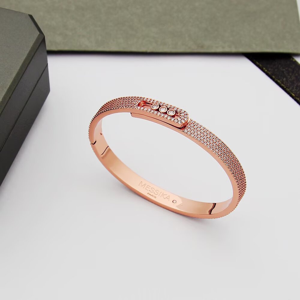 Move Noa Full Pavé Diamond Bangle Bracelet