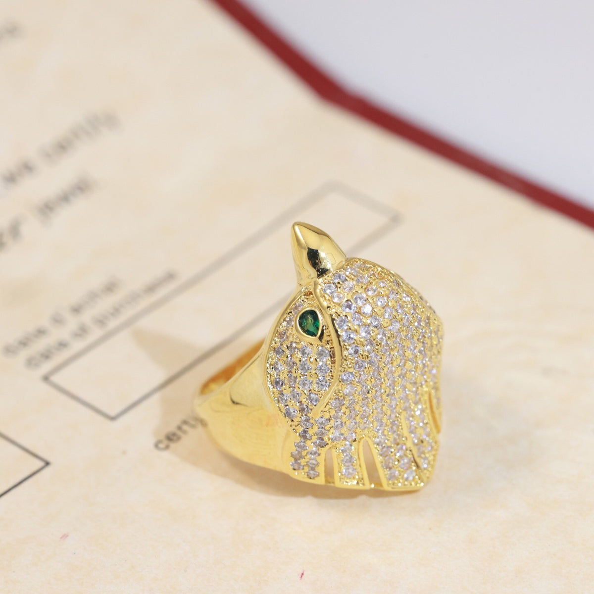 CARTIER LES OISEAUX LIBÉRÉS RING