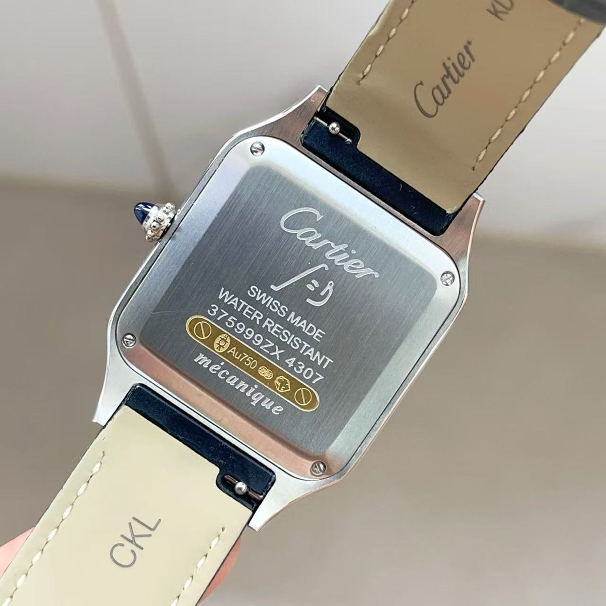Cartier Santos-Dumont Large Quartz Watch W2SA0028
