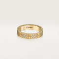 LOVE WEDDING BAND, DIAMOND-PAVED
