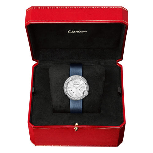Ballon Blanc de Cartier 30mm Diamond Set Bezel Ladies Watch