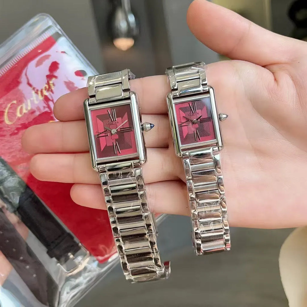 Cartier Tank Must  Stainless steel strap Watch