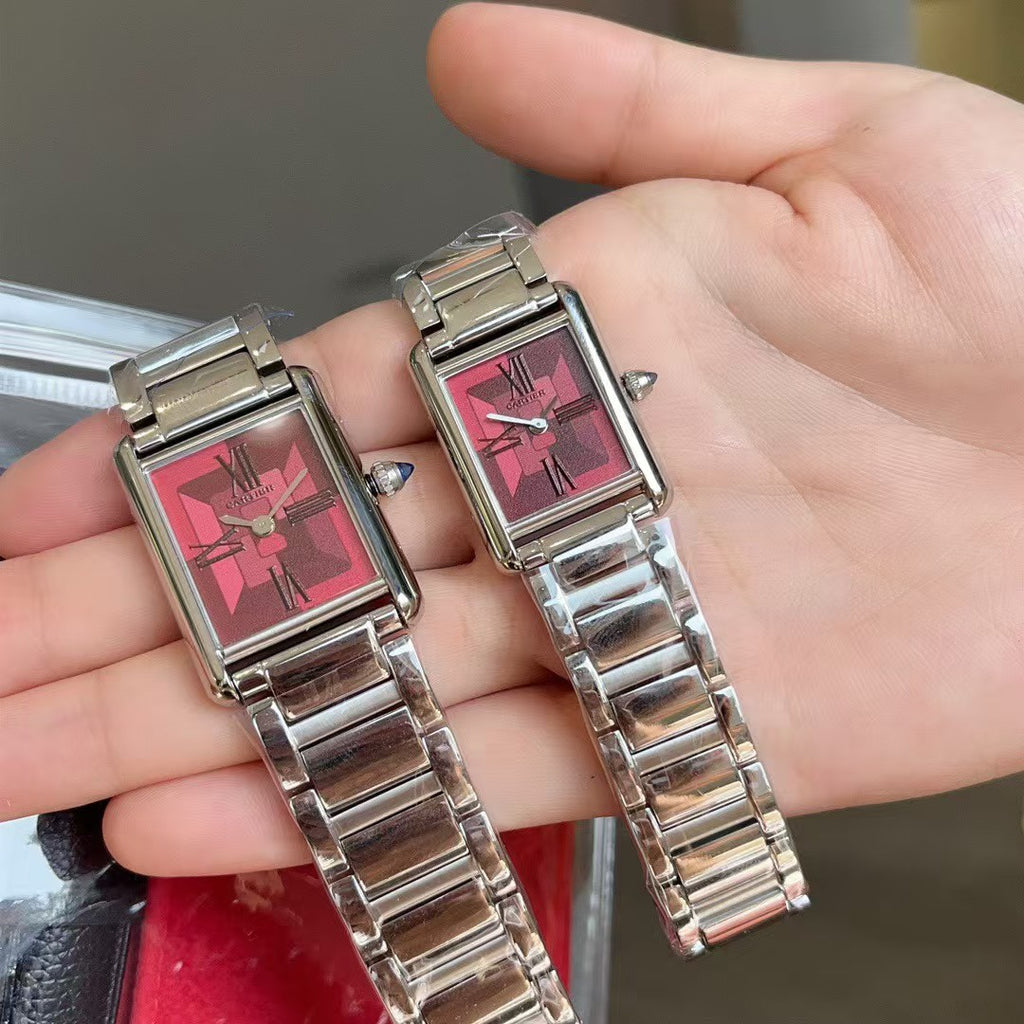 Cartier Tank Must  Stainless steel strap Watch