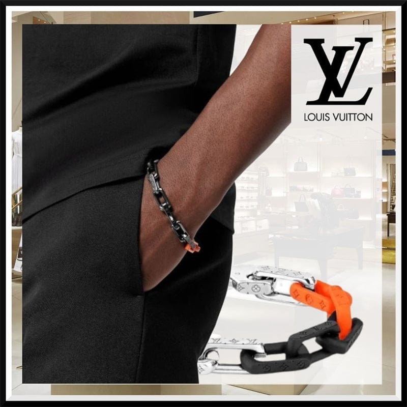 Louis Vuitton モノグラムチェーンブレスレット MP3143