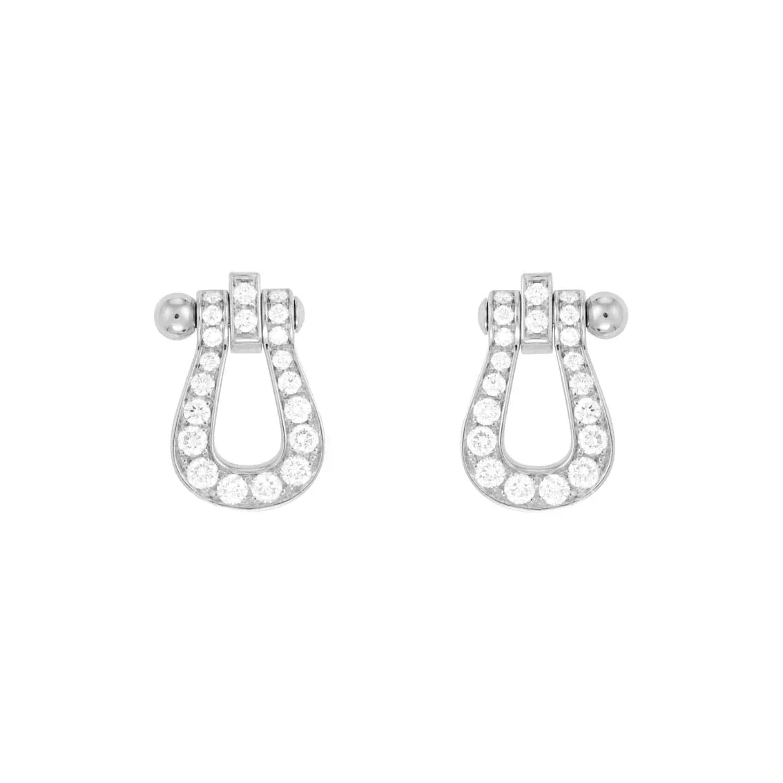 FORCE 10 FULL DIAMOND STUD EARRINGS MINI MODEL