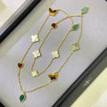 Lucky Alhambra Long Necklace-12 Designs