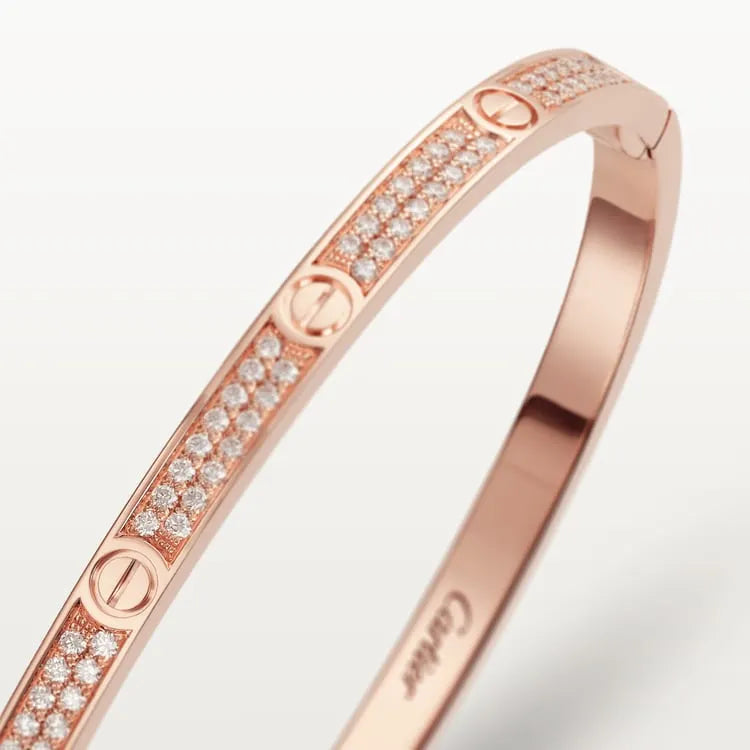 LOVE BRACELET, SMALL MODEL, PAVED [Best Selling]
