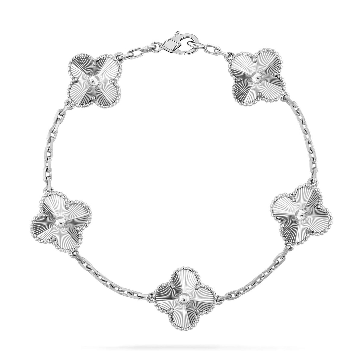 New  CLOVER 5 MOTIF LASER BRACELET COLLECTION