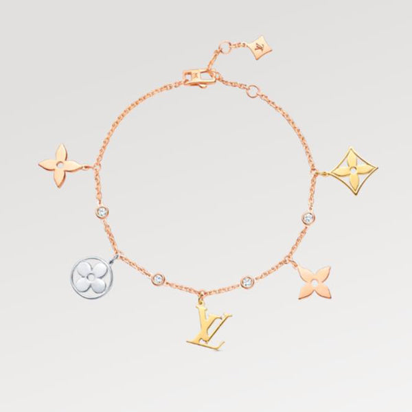 LV Louis Vuitton IDYLLE BLOSSOM CHARMS BRACELET Q95689