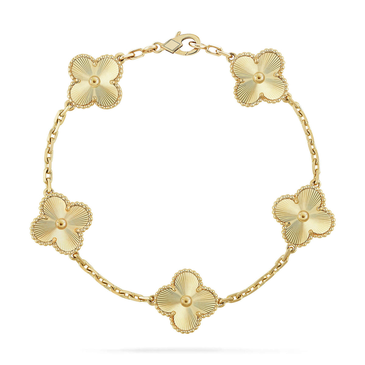 New  CLOVER 5 MOTIF LASER BRACELET COLLECTION