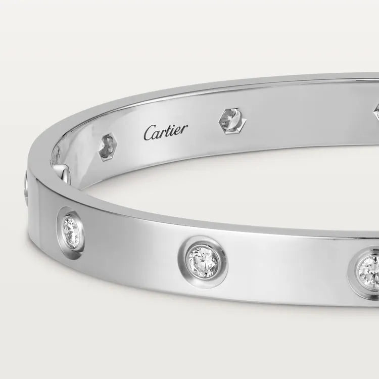 LOVE BRACELET, 10 DIAMONDS