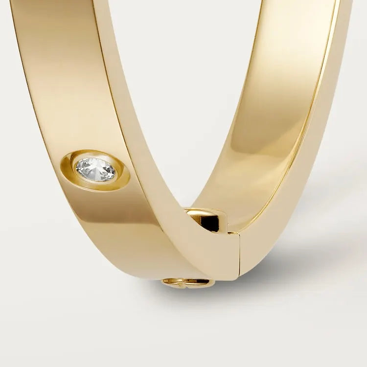 LOVE BRACELET, SMALL MODEL, 10 DIAMONDS