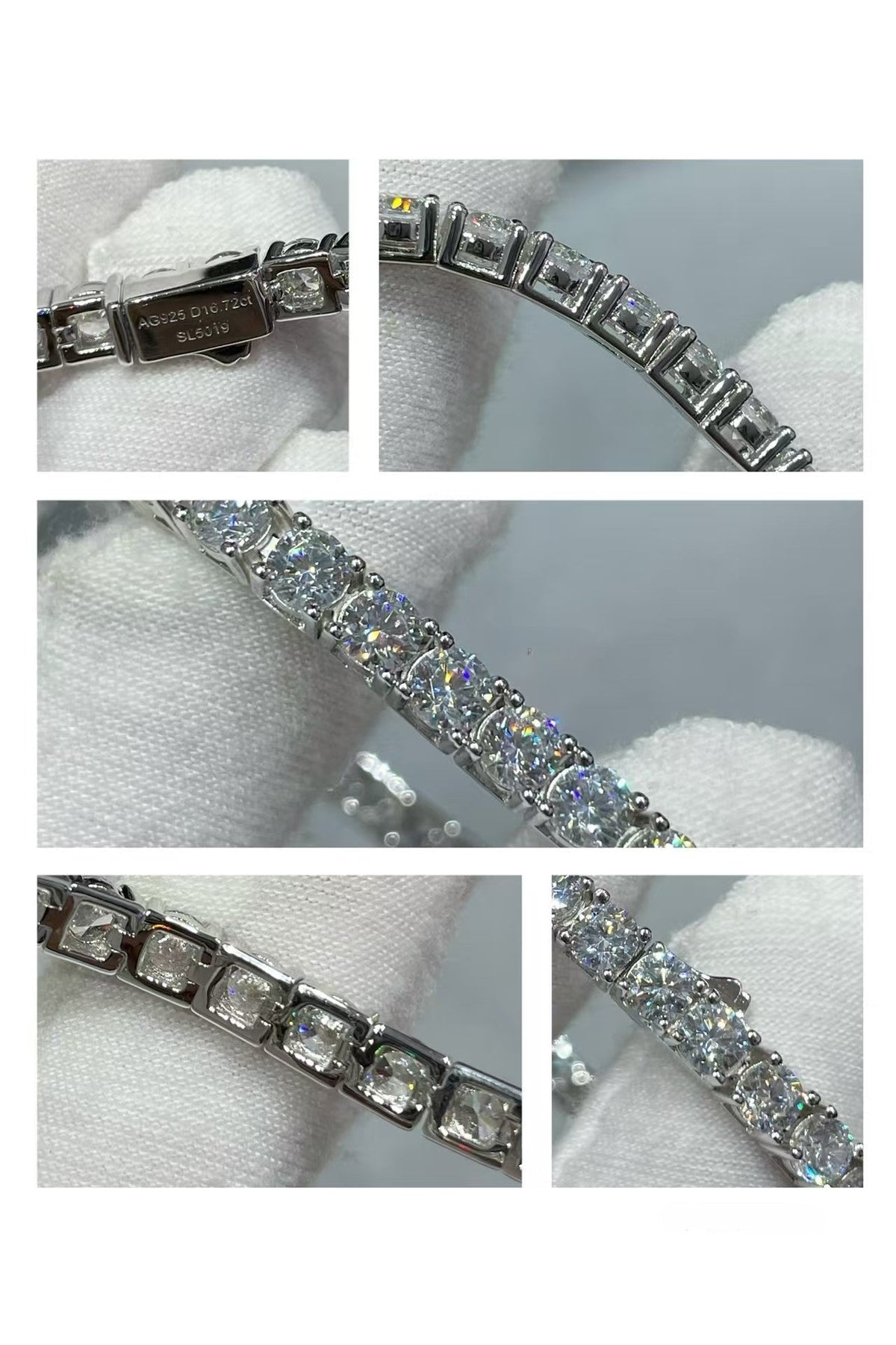 TENNIS BRACELET WITH FULL DIAMOND SETTING
