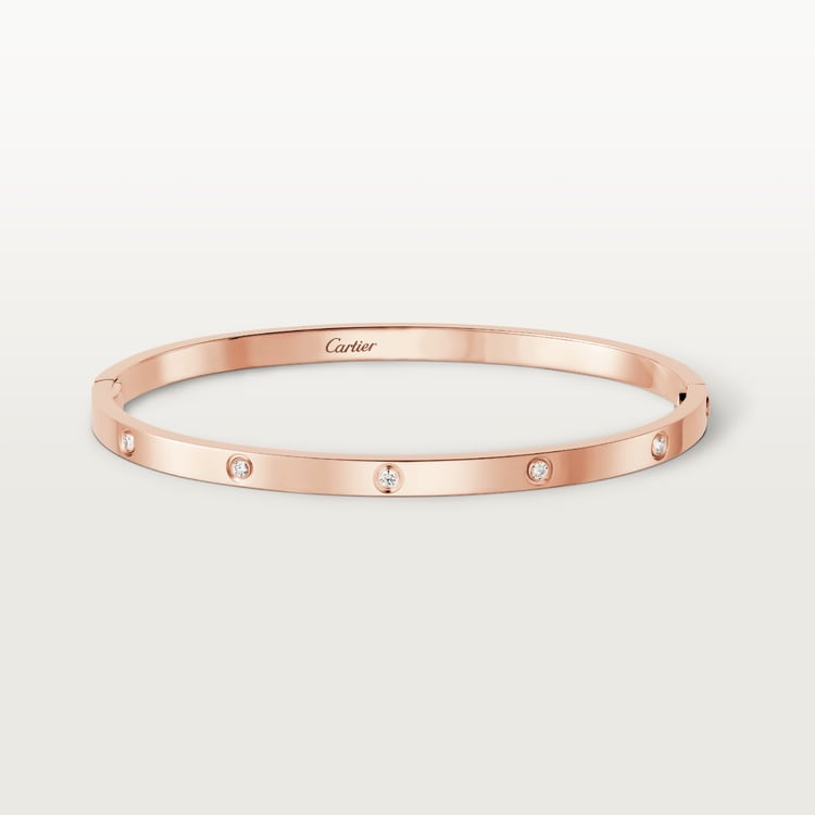 LOVE BRACELET, SMALL MODEL, 10 DIAMONDS