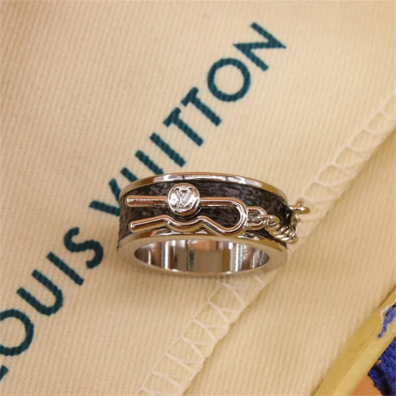 LOUIS VUITTON バーグ ピンロック モノグラムエクリプス 指輪M68880