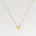 LV Louis Vuitton ESSENTIAL V NECKLACE M00857