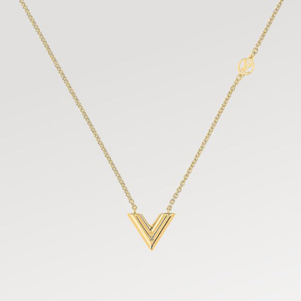 LV Louis Vuitton ESSENTIAL V NECKLACE M00857