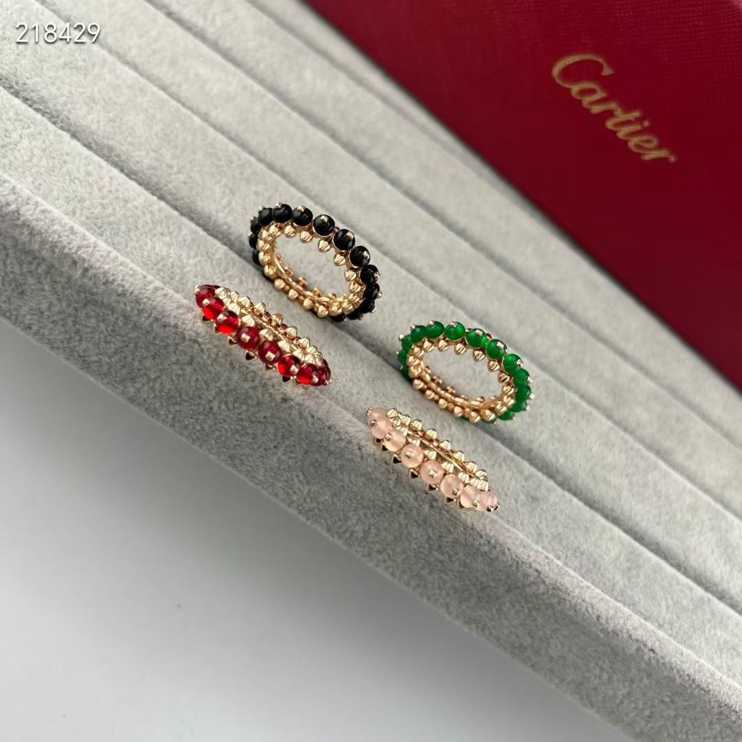CLASH NEW COLORED GEMSTONE RING