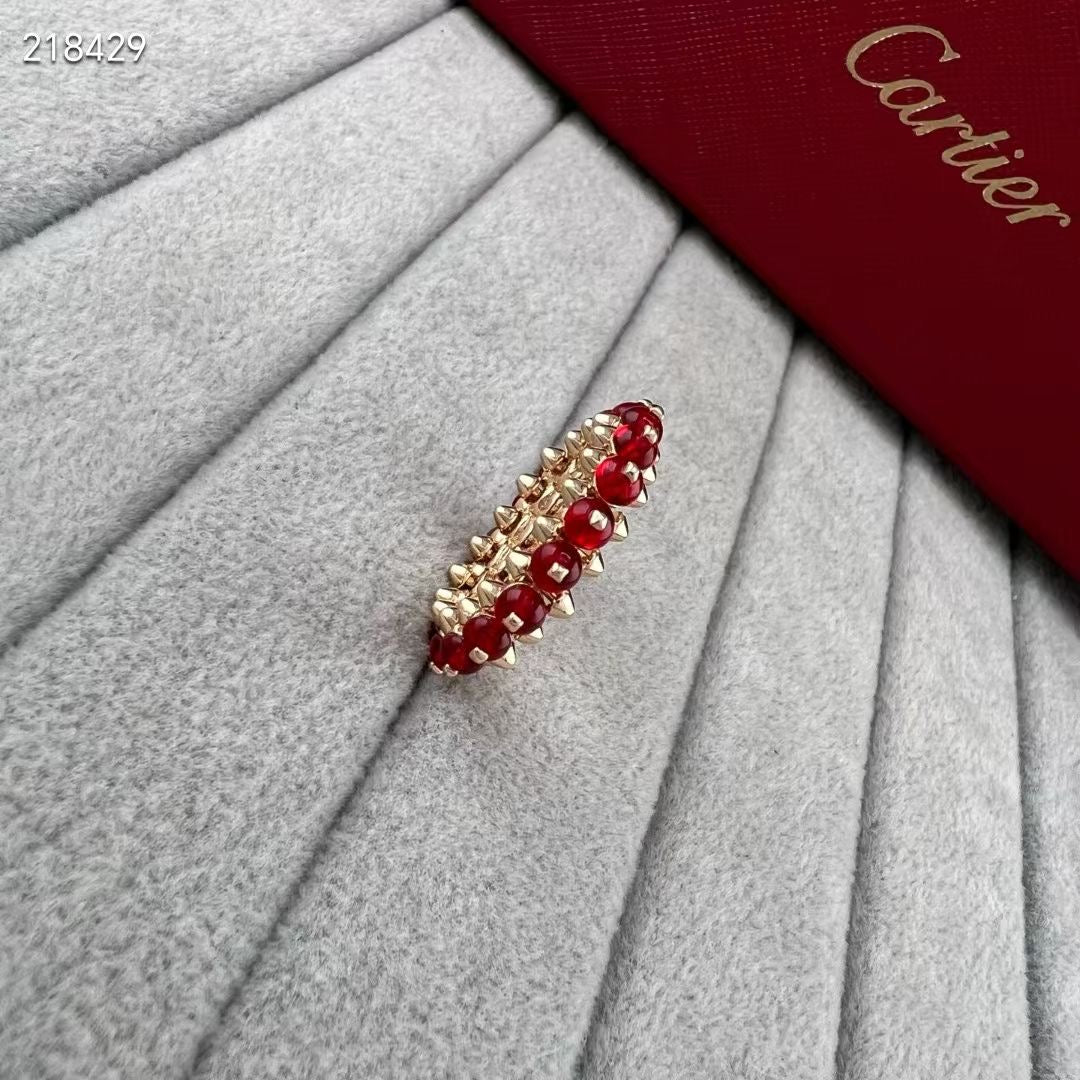CLASH NEW COLORED GEMSTONE RING