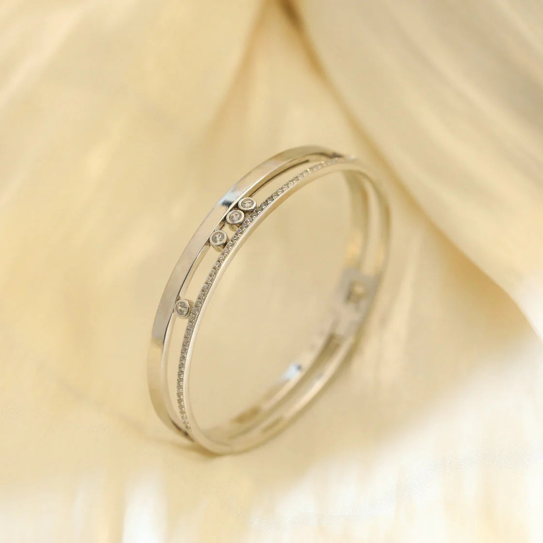 Move Romane Diamond Bangle Bracelet
