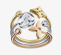 3-Ring Stacked Band Ring
