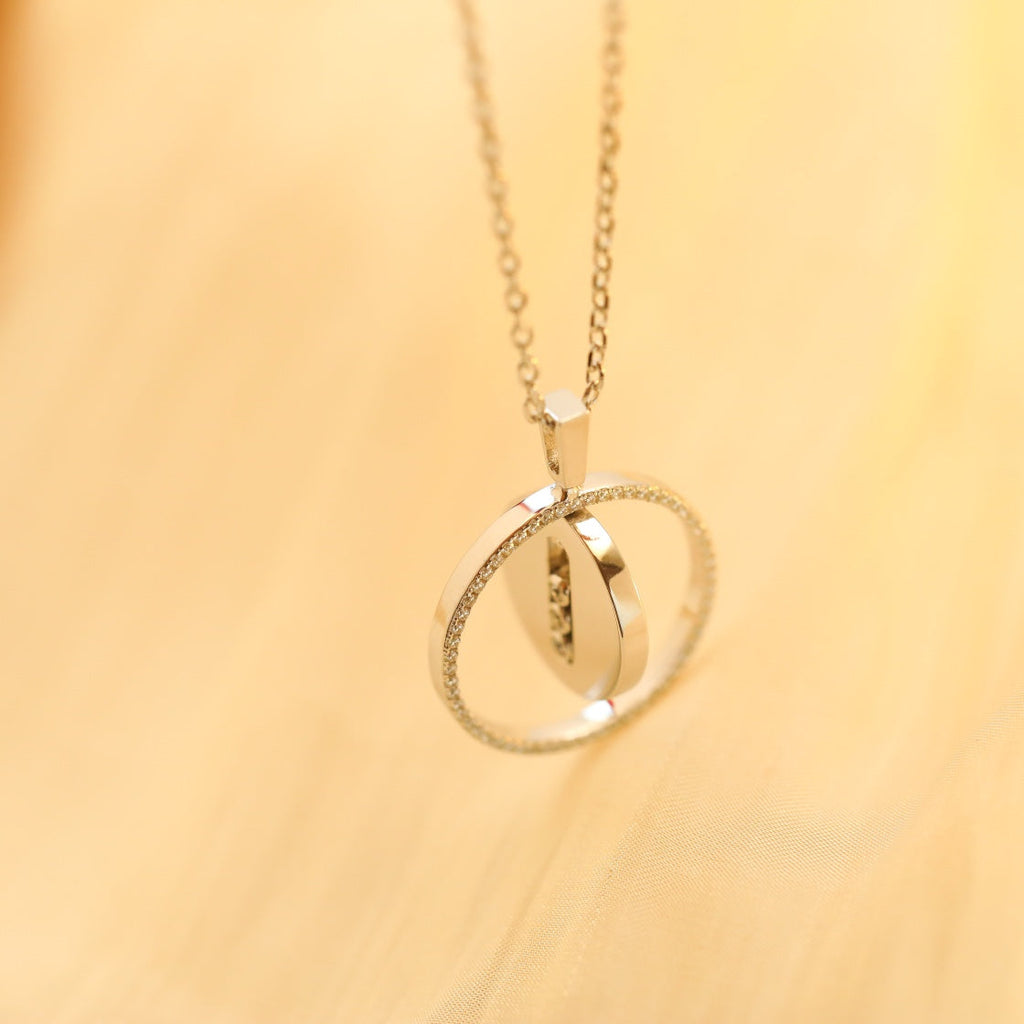 MOVE MM SILVER DIAMOND NECKLACE