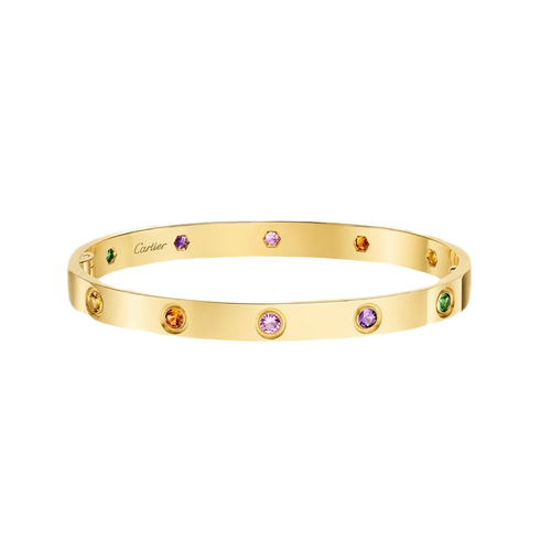 2026 RAINBOW LOVE BRACELET 6.1MM  10 DIAMONDS