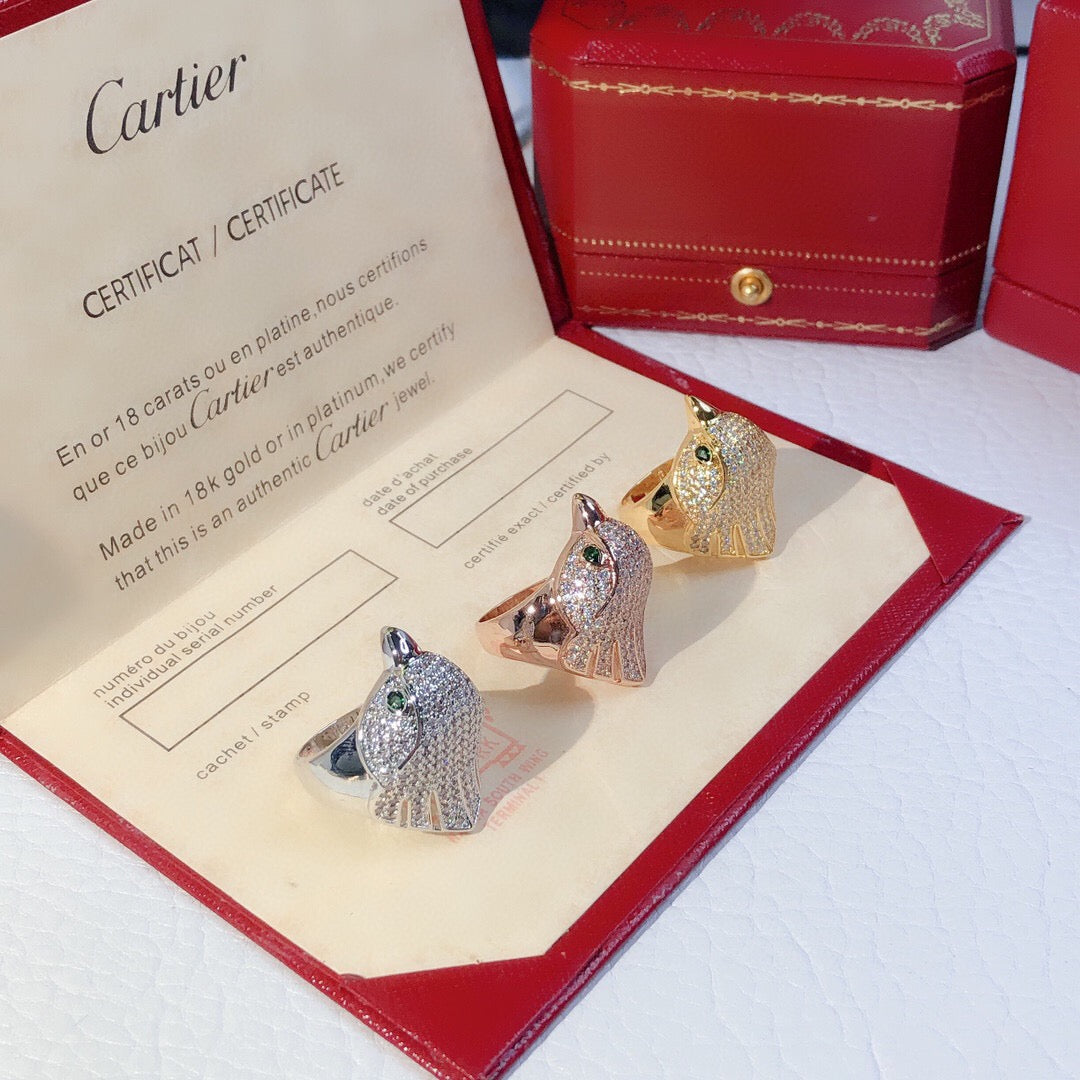 CARTIER LES OISEAUX LIBÉRÉS RING
