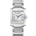 Tank Franaise Large Automatic Steel Bracelet Watch