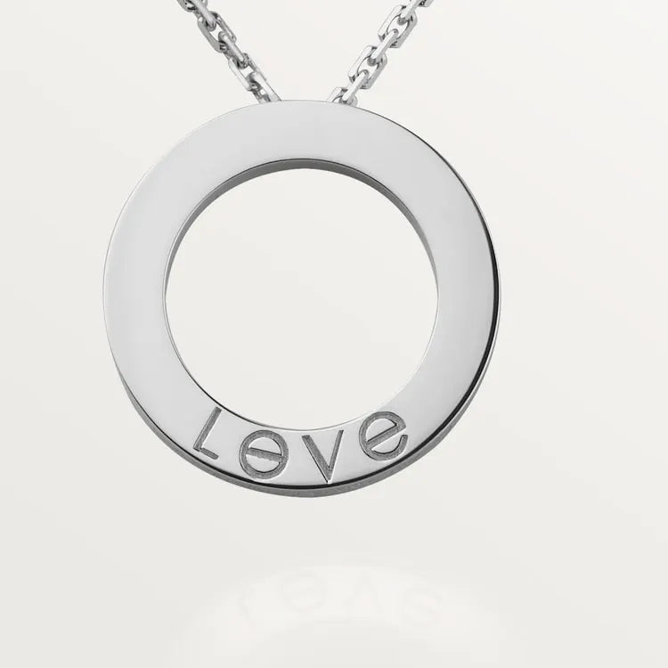 LOVE NECKLACE, 3 DIAMONDS
