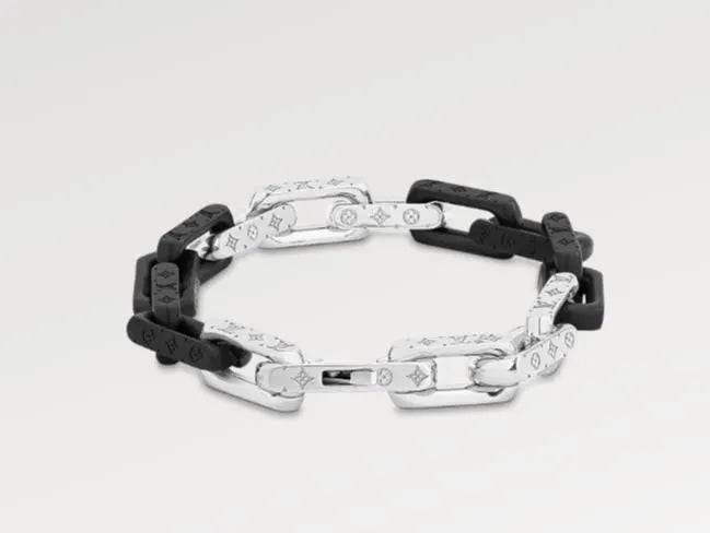 LV Louis Vuitton MONOGRAM CHAIN BRACELET M00686