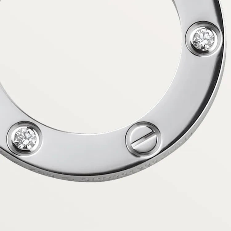 LOVE NECKLACE, 3 DIAMONDS