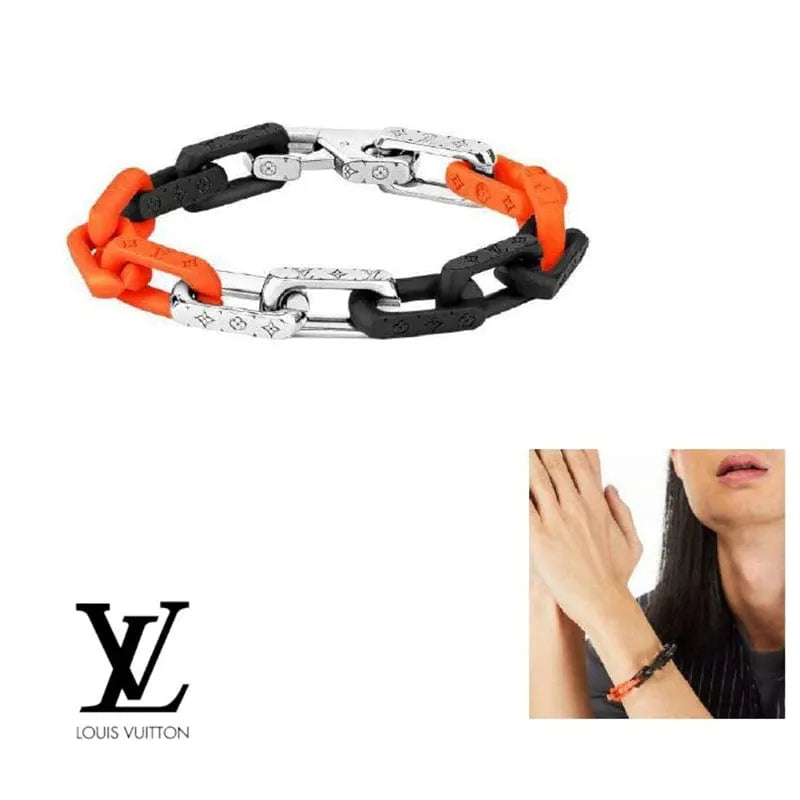 Louis Vuitton モノグラムチェーンブレスレット MP3143