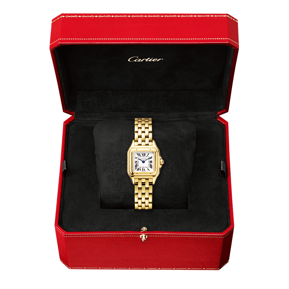 Panthère de Cartier Small 18ct Yellow Gold Ladies Watch