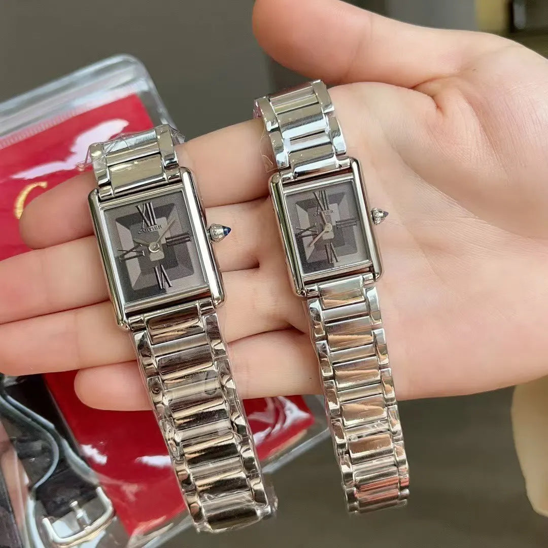 Cartier Tank Must  Stainless steel strap Watch