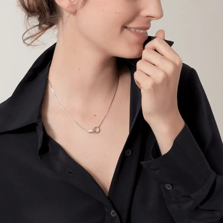 LOVE NECKLACE, DIAMONDS