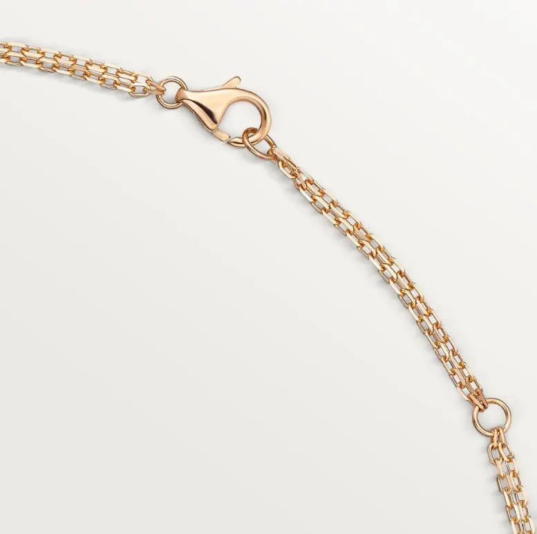 LOVE NECKLACE, 2 DIAMONDS