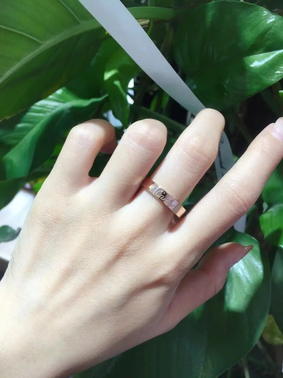 Cartier LOVE RING, 1 DIAMONDS