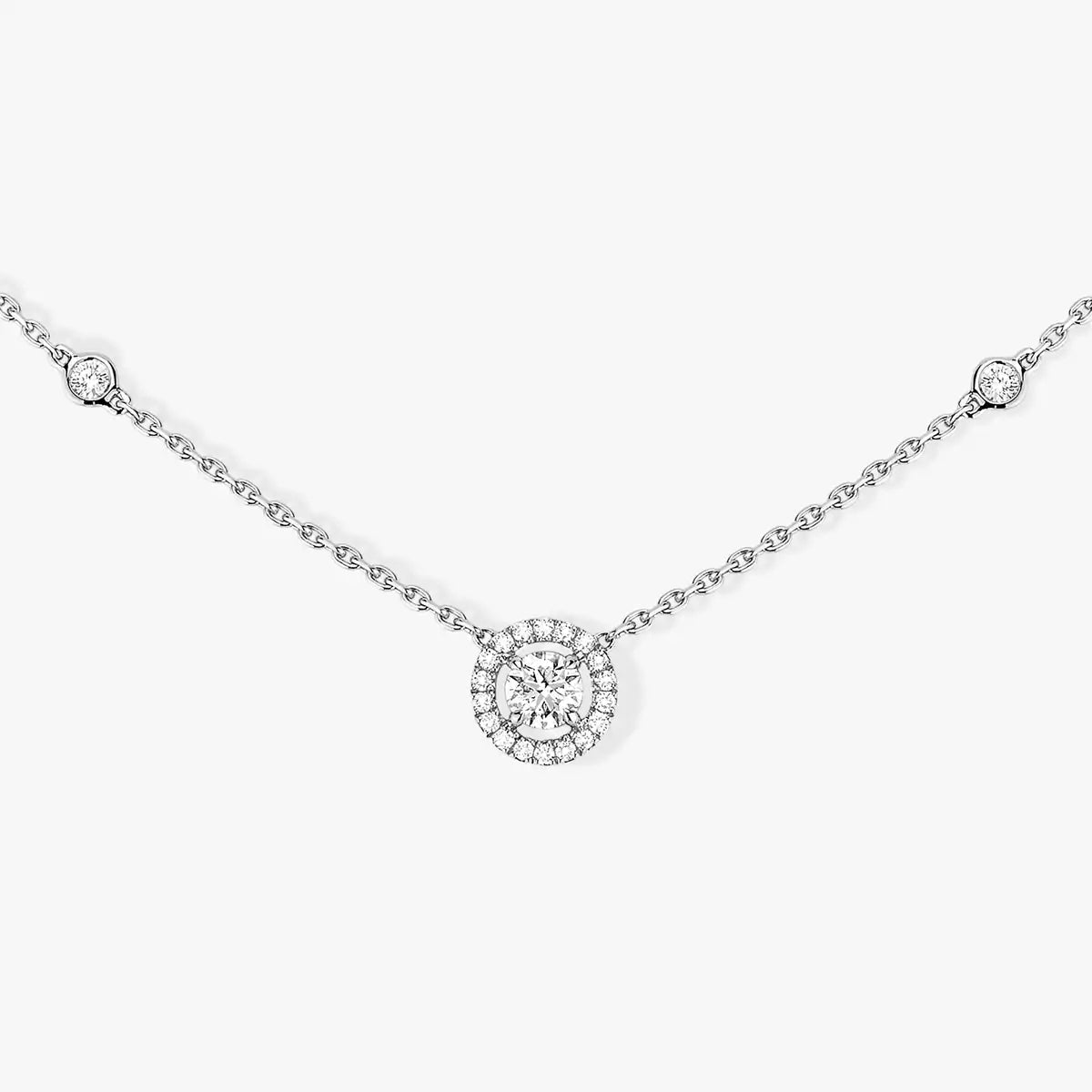 Diamond Necklace 0,20ct Brilliant Shape Joy