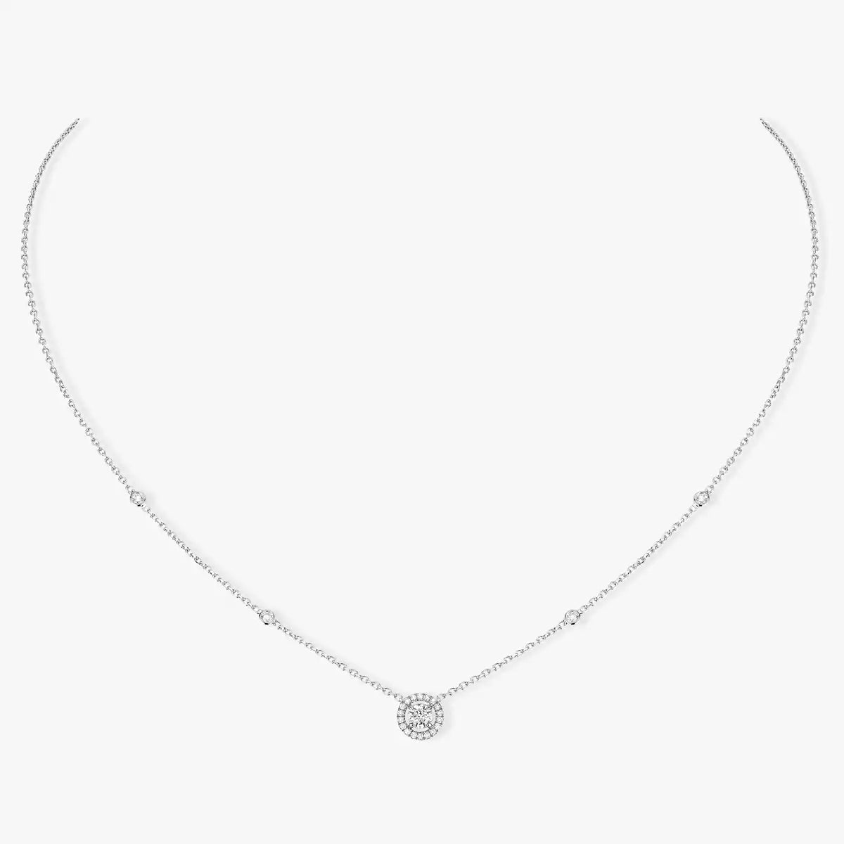 Diamond Necklace 0,20ct Brilliant Shape Joy