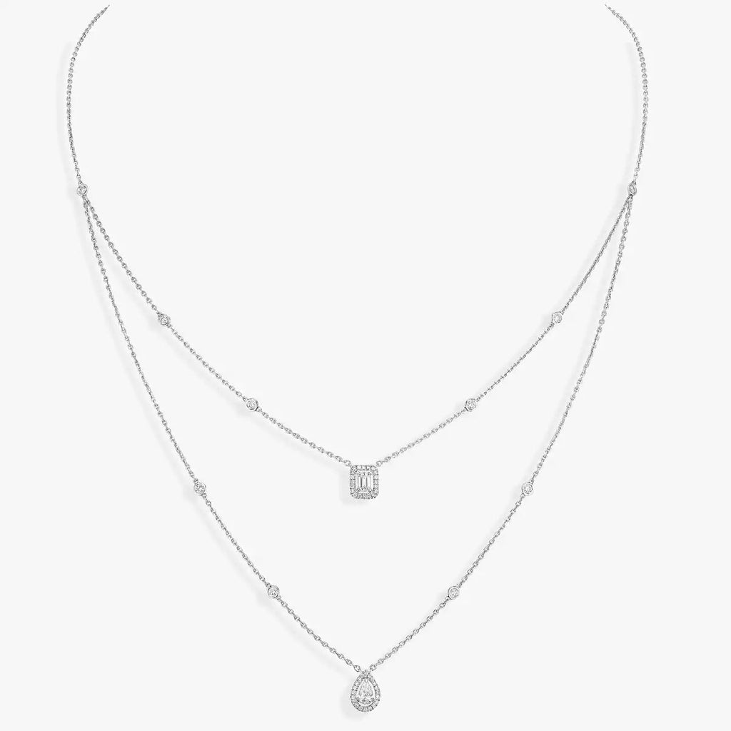 Diamond Necklace My Twin 2 Rows