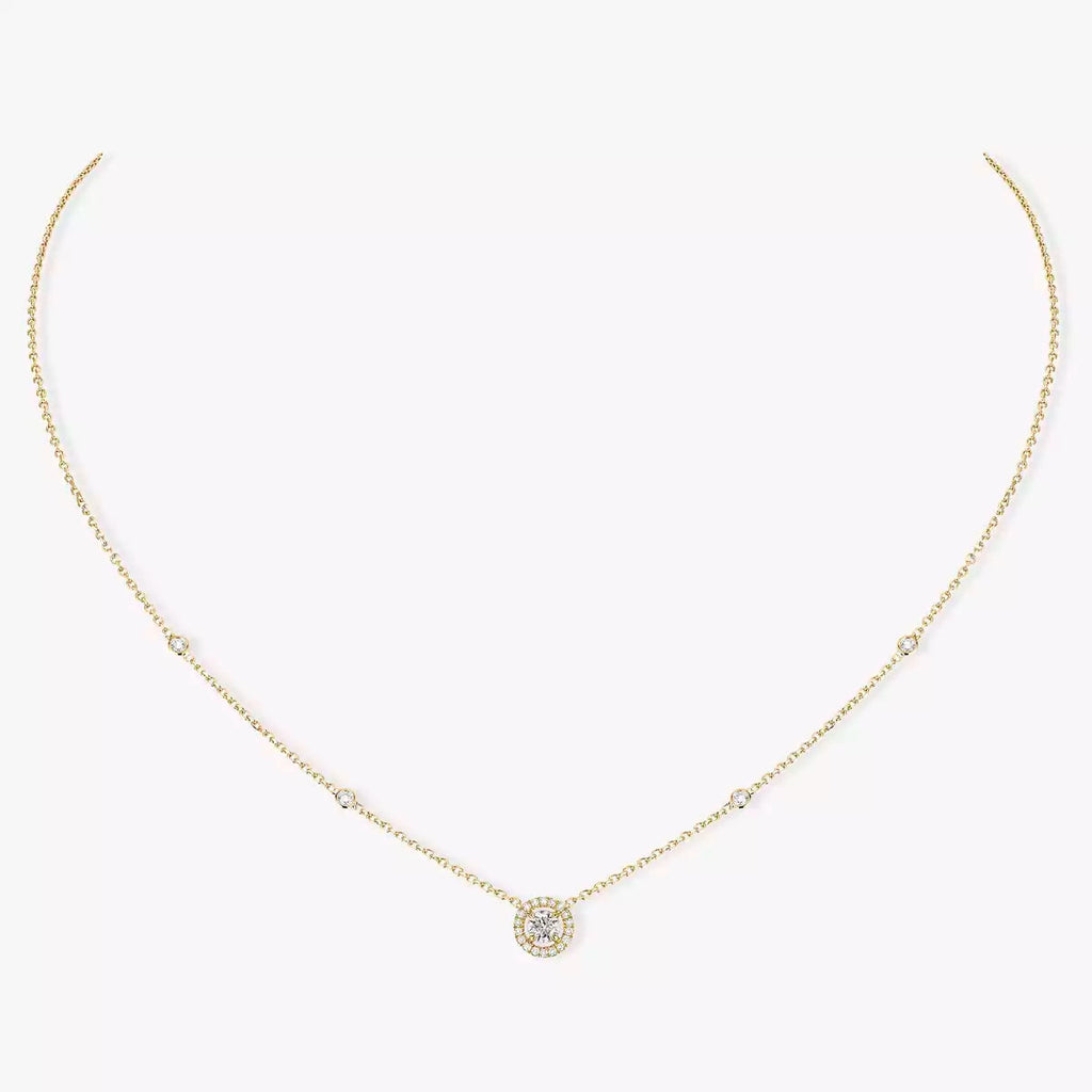 Diamond Necklace 0,20ct Brilliant Shape Joy